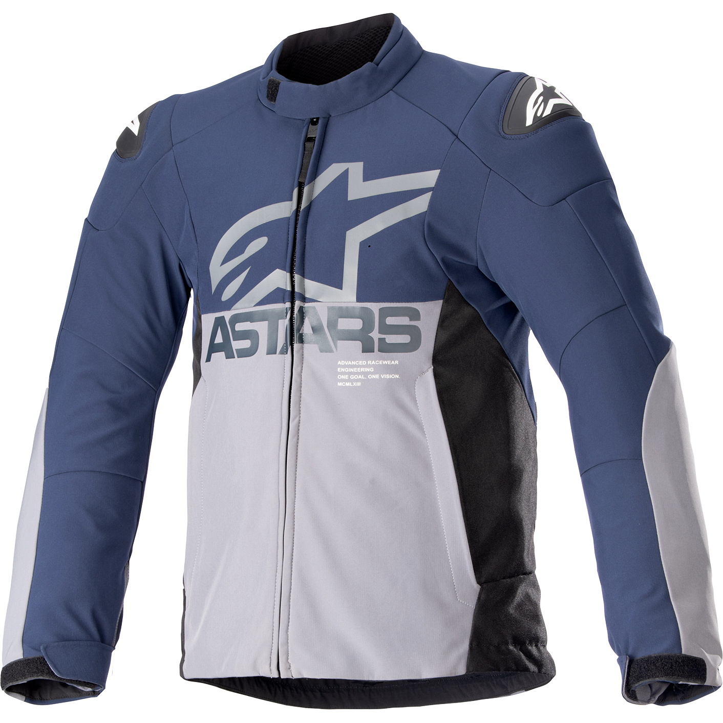 ALPINESTARS SMX Waterproof Jacket - Night Navy/Dark Gray - 3XL 3206523-7161-3X