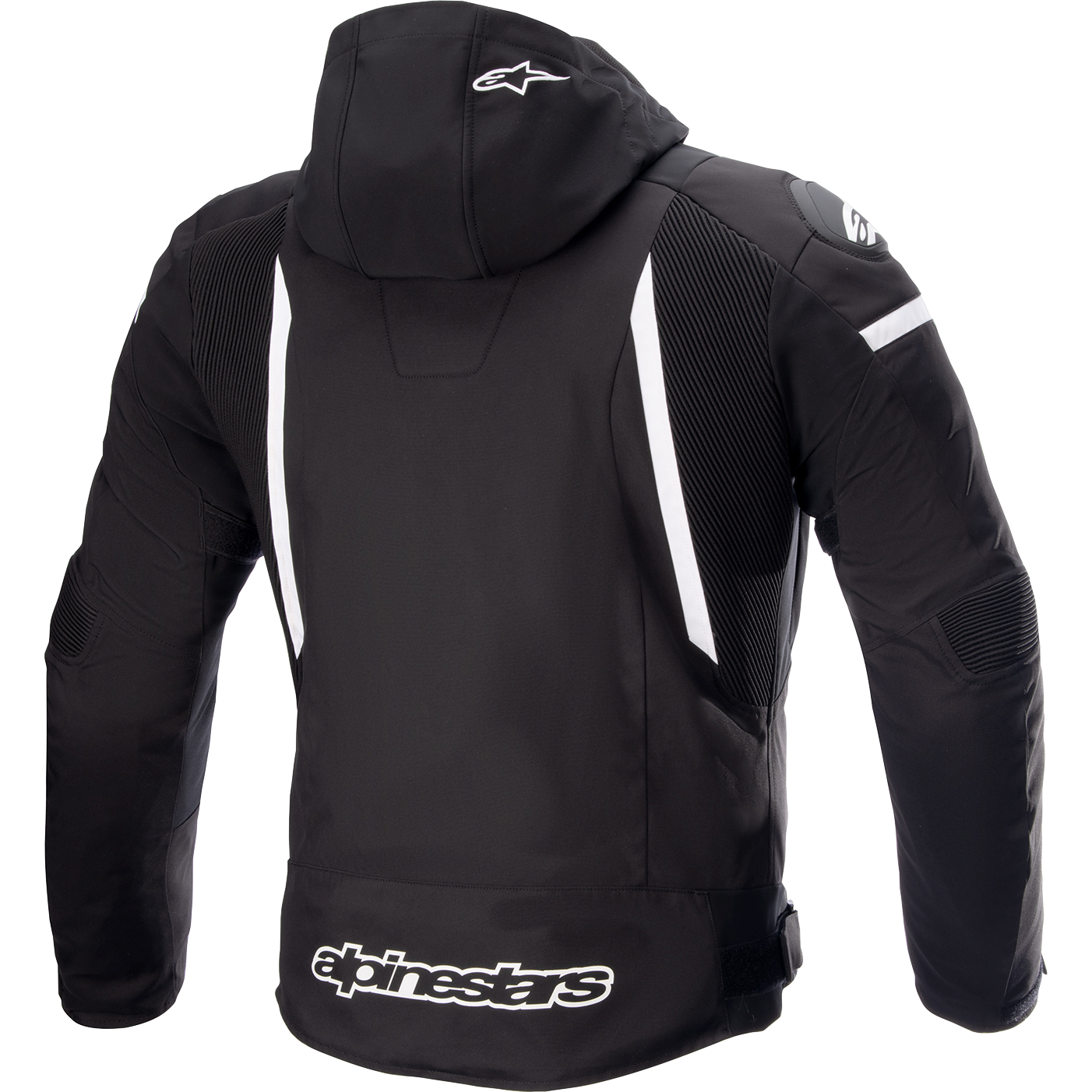 ALPINESTARS Zaca Waterproof Jacket - Black/White - 2XL 3206423-12-2XL