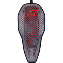ALPINESTARS Nucleon Flex PROi Full Back Protector Insert - Transparent Smoke/Red - Medium 6526323-003-M