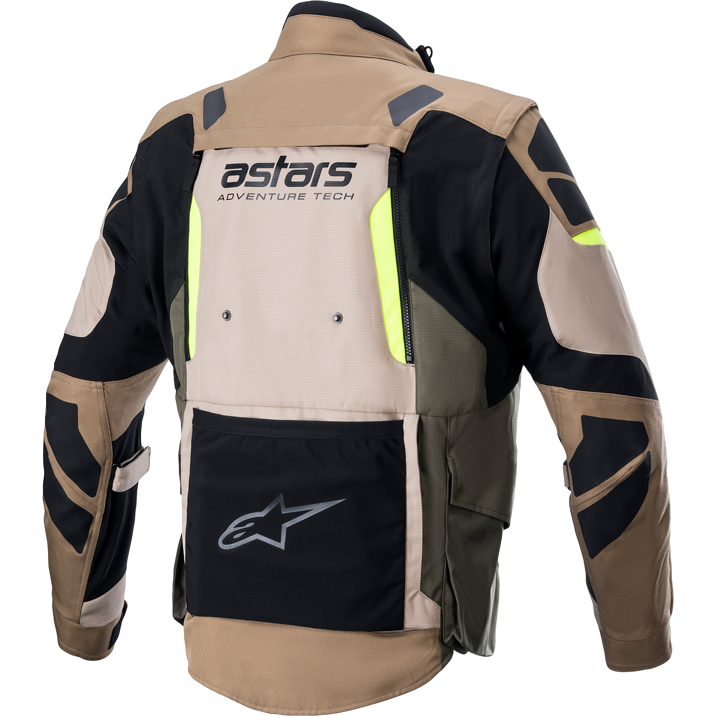 ALPINESTARS Halo Drystar? Jacket - Black/Sand/Yellow - Large 3204822-865-L