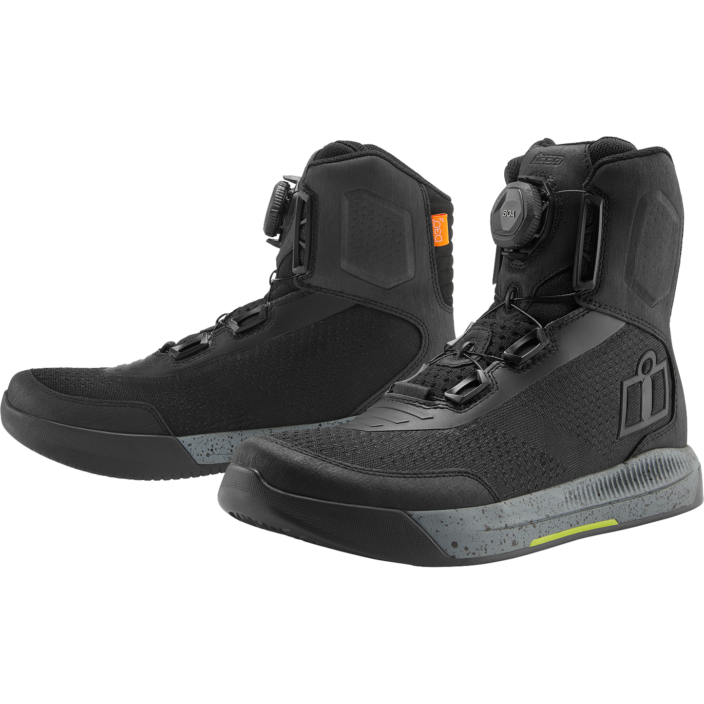 ICON Overlord* Vented Boots - Black - US 12 / EU 46 3403-1265