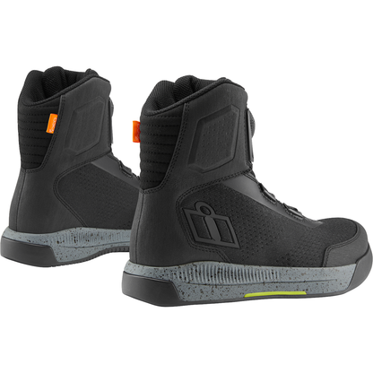 ICON Overlord* Vented Boots - Black - US 11.5 / EU 45.5 3403-1264