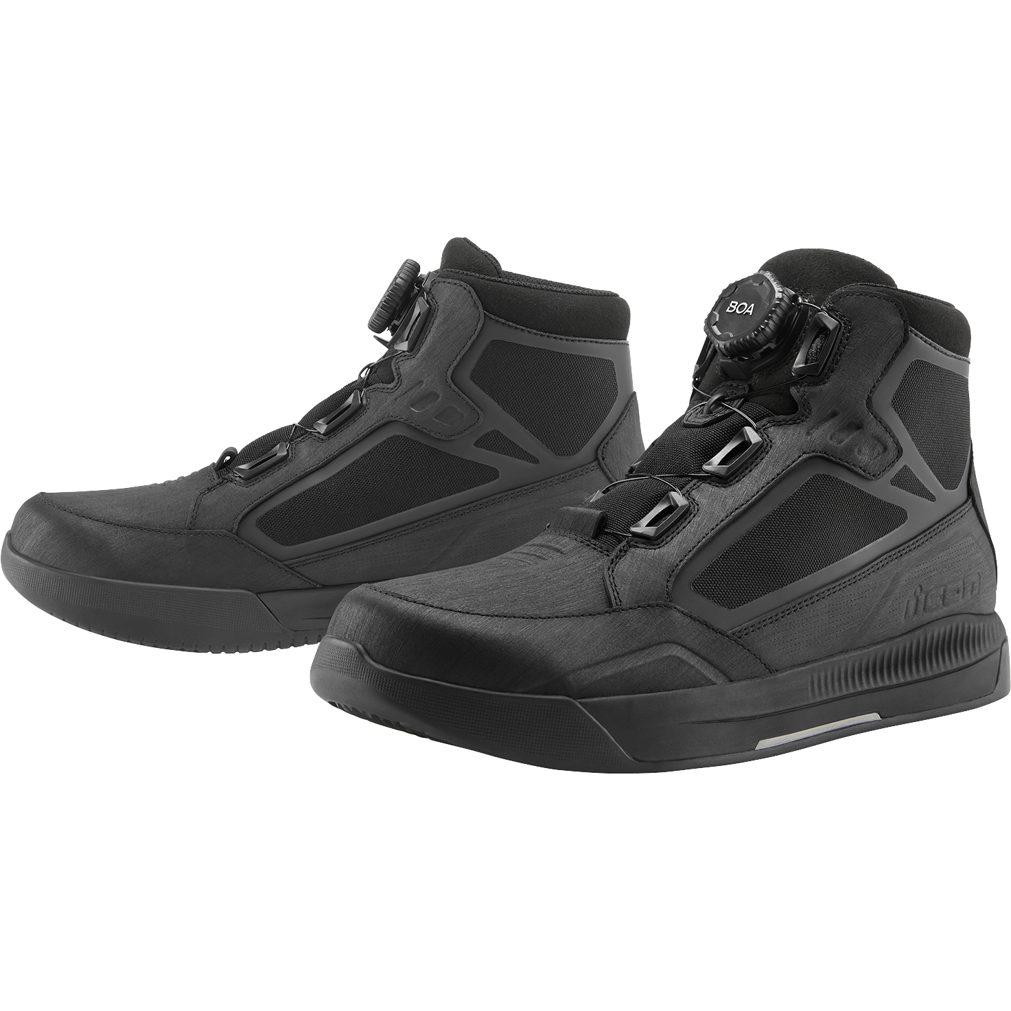 ICON Patrol 3* Waterproof Boots - Black - Size 11.5 3403-1288