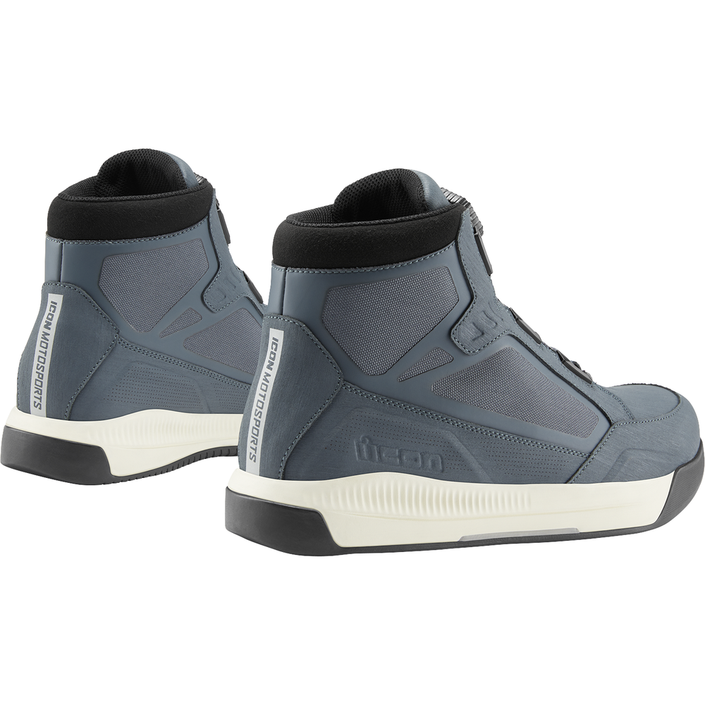 ICON Patrol 3* Waterproof Boots - Grey - Size 7 3403-1292