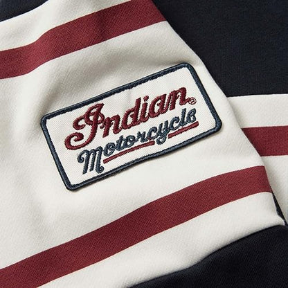 Indian Motorcycle Women�s Colorblock Sweatshirt, Navy - L - 283343306