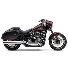 909 Twins 4" Slip Ons Chrome Flsb 18 22