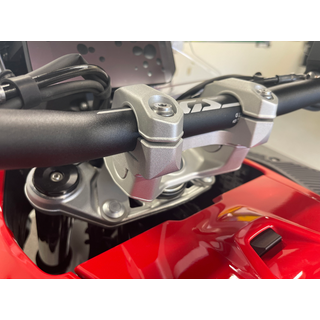 Handlebar Risers Tour Silver Bmw