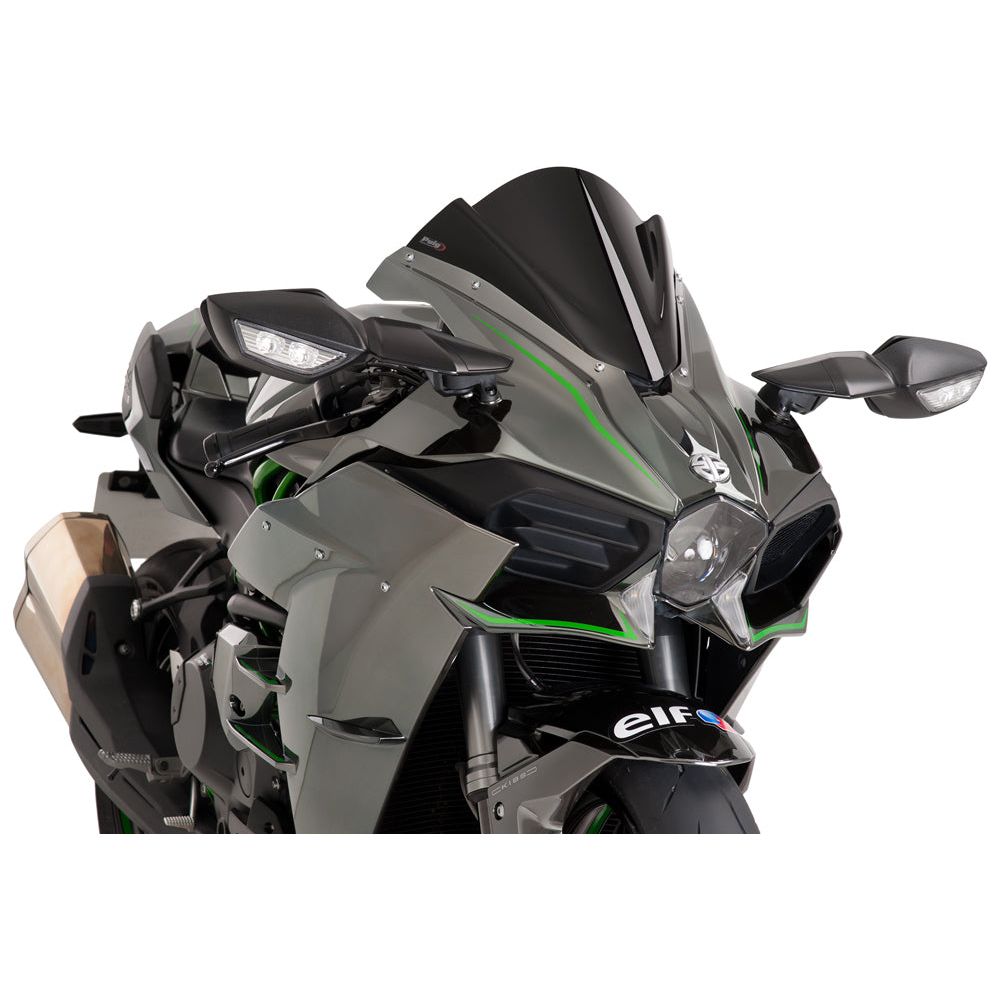 Windscreen Racing Black