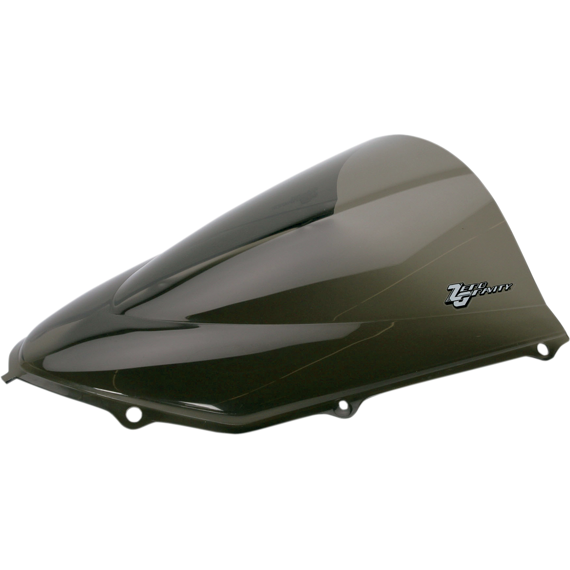 ZERO GRAVITY Double Bubble Windscreen - Smoke - ZX10R 16-261-02