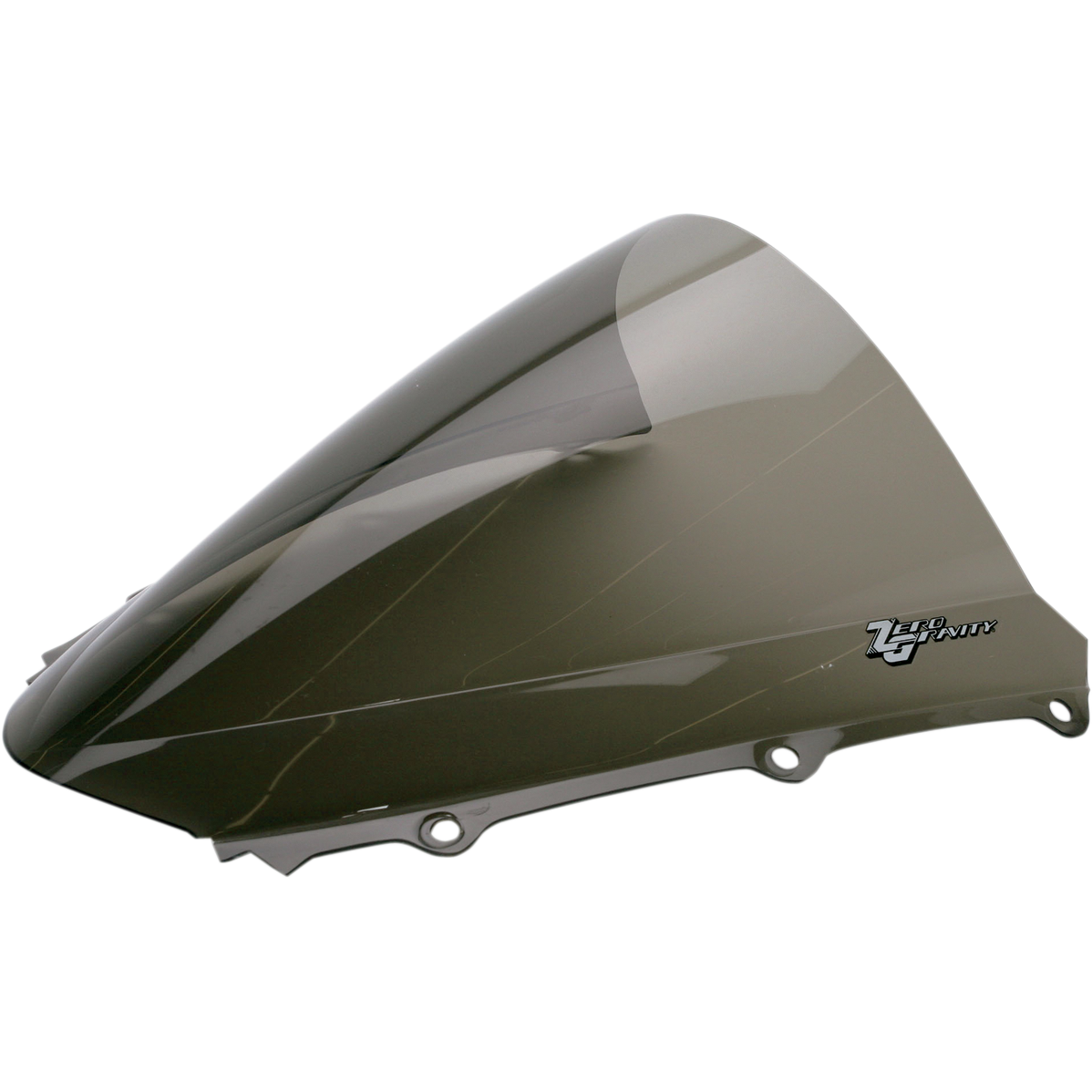 ZERO GRAVITY Double Bubble Windscreen - Smoke - CBR1000 16-423-02