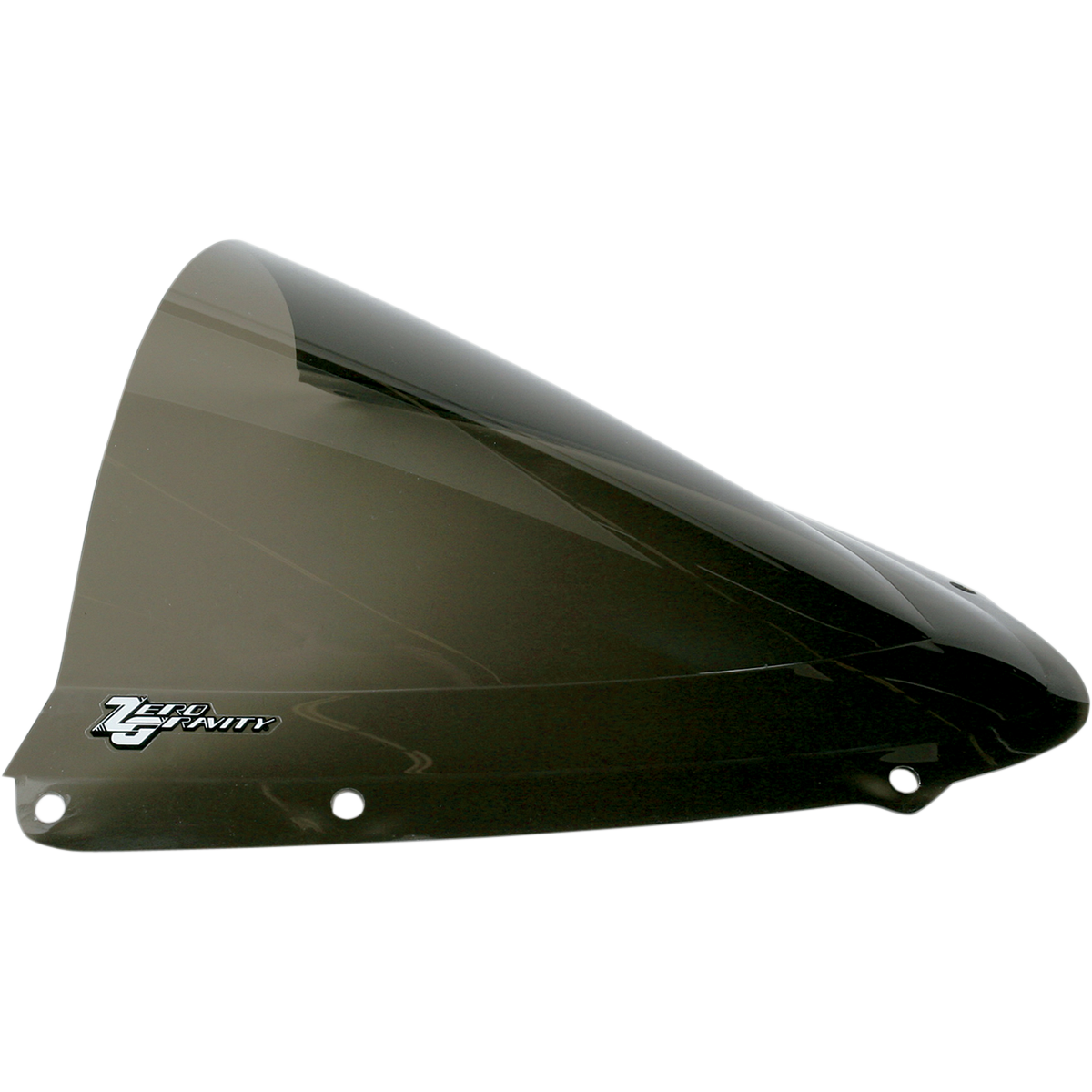 ZERO GRAVITY Double Bubble Windscreen - Smoke - GSXR1 16-109M-02