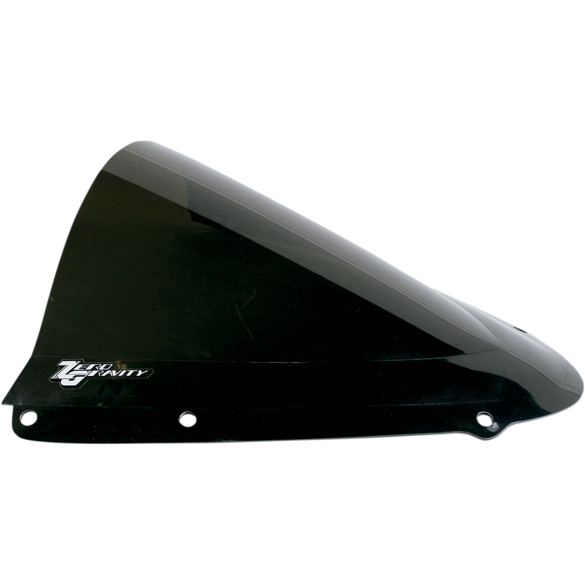 ZERO GRAVITY Double Bubble Windscreen - Dark Smoke - GSXR1 16-109M-19