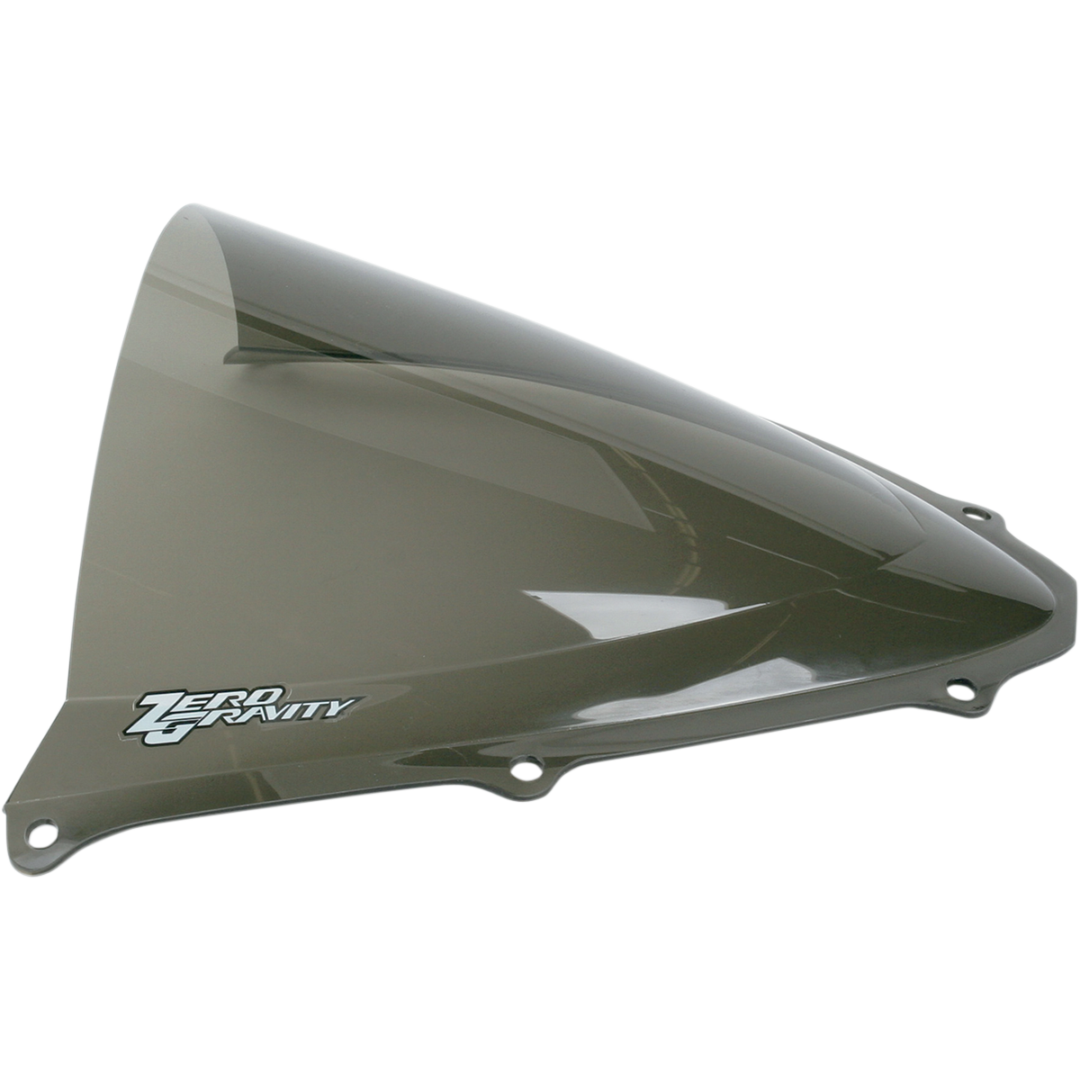 ZERO GRAVITY Double Bubble Windscreen - Smoke - GSXR 6/750 16-110-02