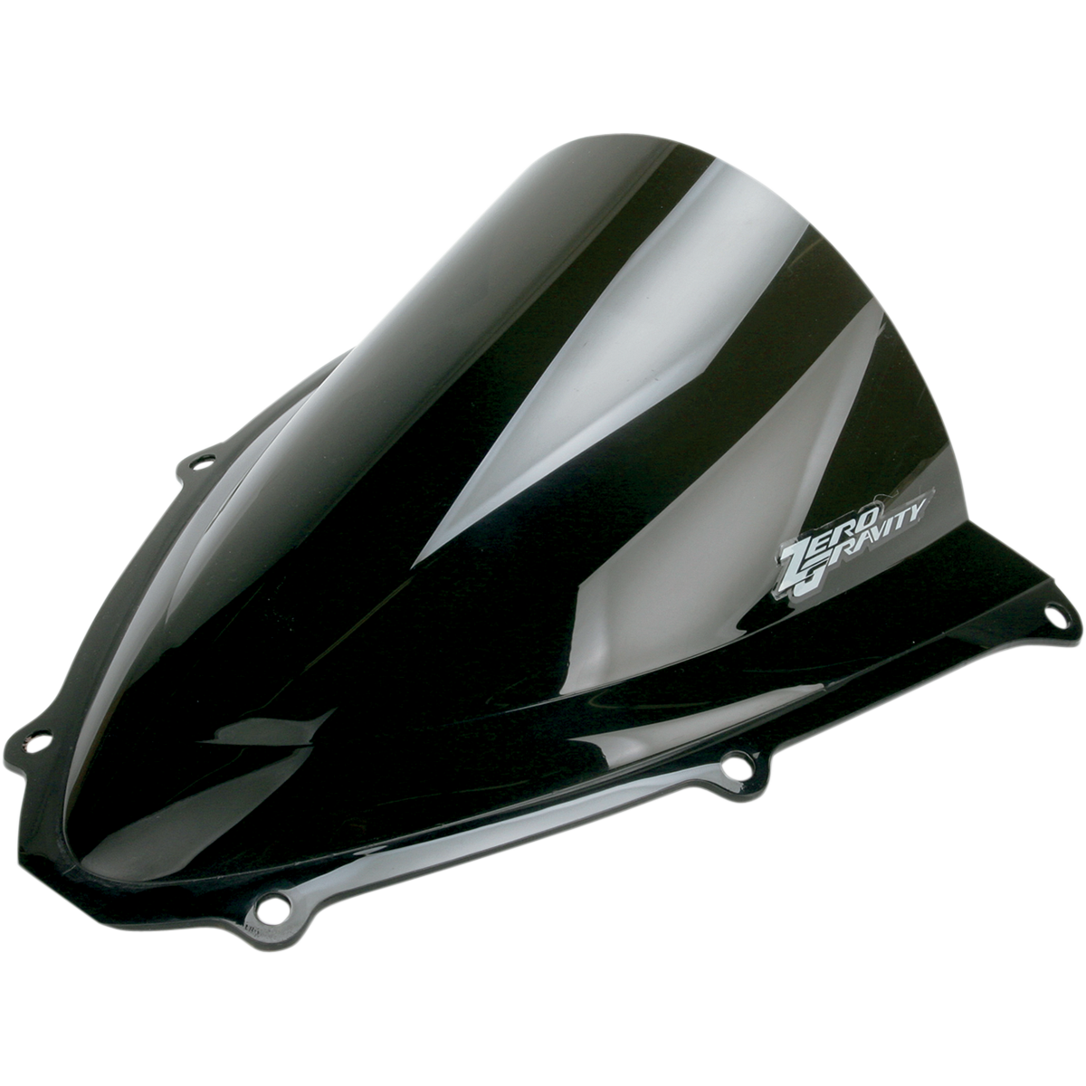 ZERO GRAVITY Double Bubble Windscreen - Dark Smoke - GSXR 6/750 16-110-19