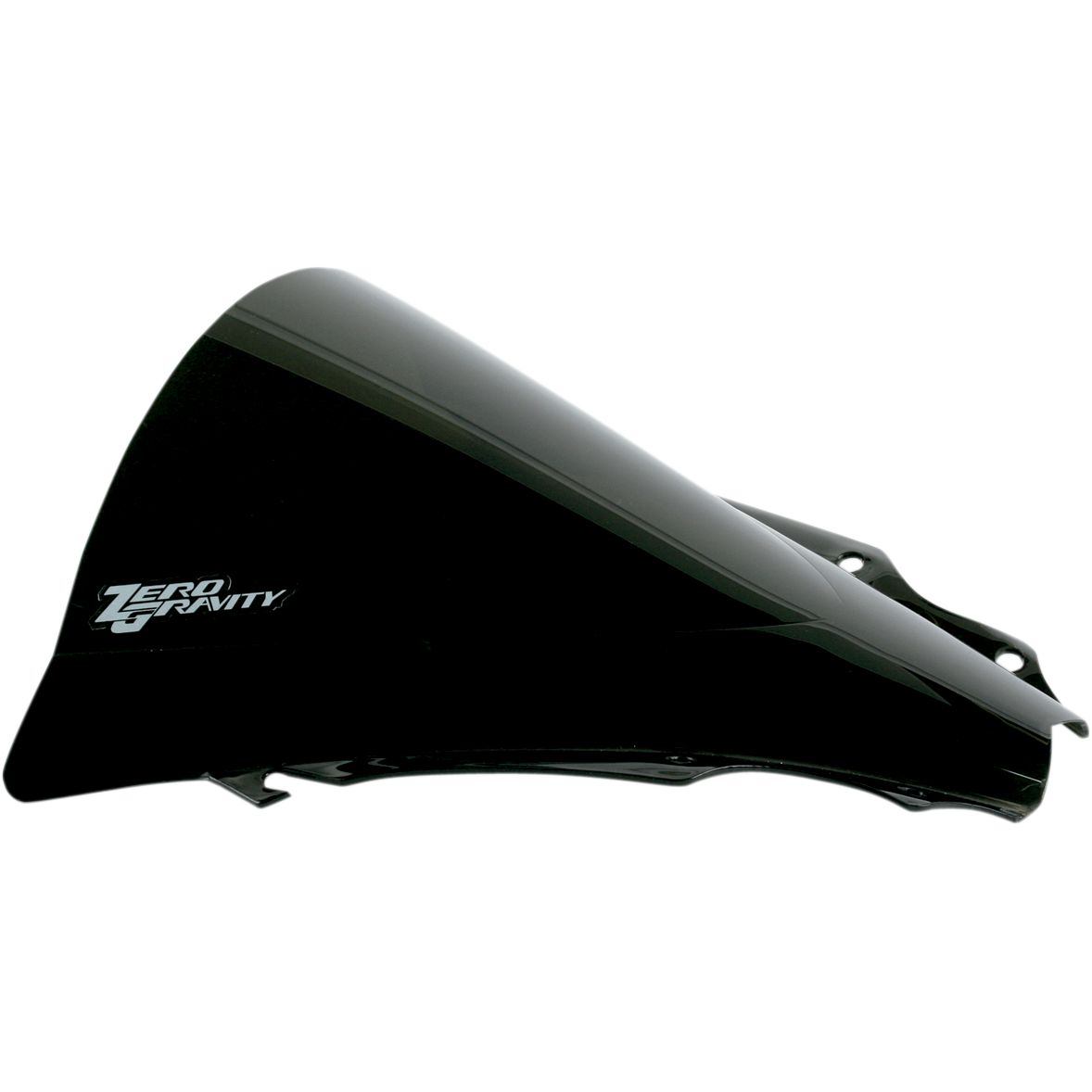 ZERO GRAVITY Double Bubble Windscreen - Dark Smoke - YZF-R6 16-579-19