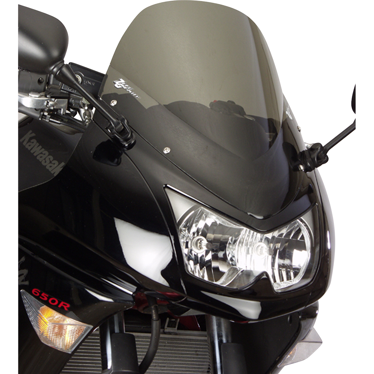 ZERO GRAVITY Double Bubble Windscreen - Smoke - Ninja 650 16-203-02