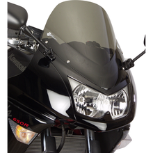 ZERO GRAVITY Double Bubble Windscreen - Smoke - Ninja 650 16-203-02