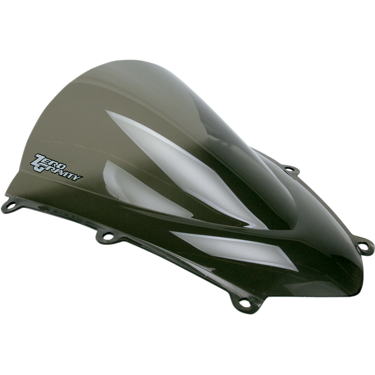 ZERO GRAVITY Double Bubble Windscreen - Smoke - CBR 600RR 16-407-02