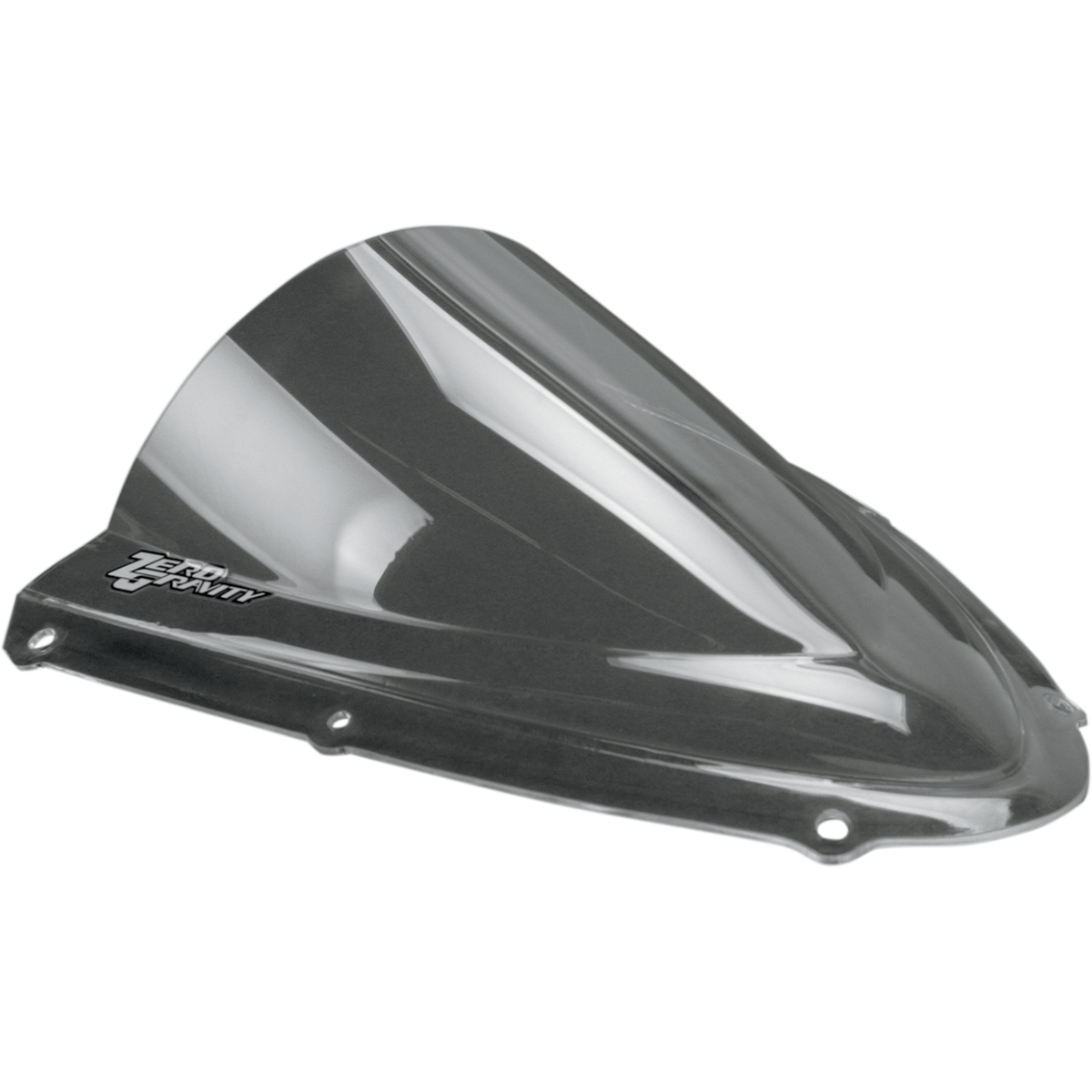ZERO GRAVITY Double Bubble Windscreen - Clear - GSXR 6/750 16-112-01