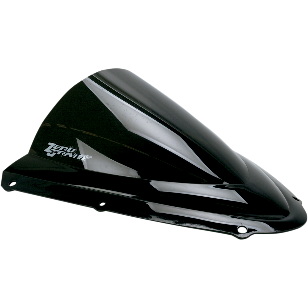 ZERO GRAVITY Double Bubble Windscreen - Dark Smoke - GSXR 6/750 16-112-19