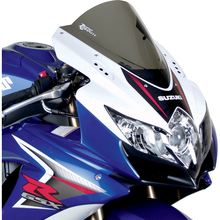 ZERO GRAVITY Double Bubble Windscreen - Light Smoke - GSXR 6/750 16-112-02