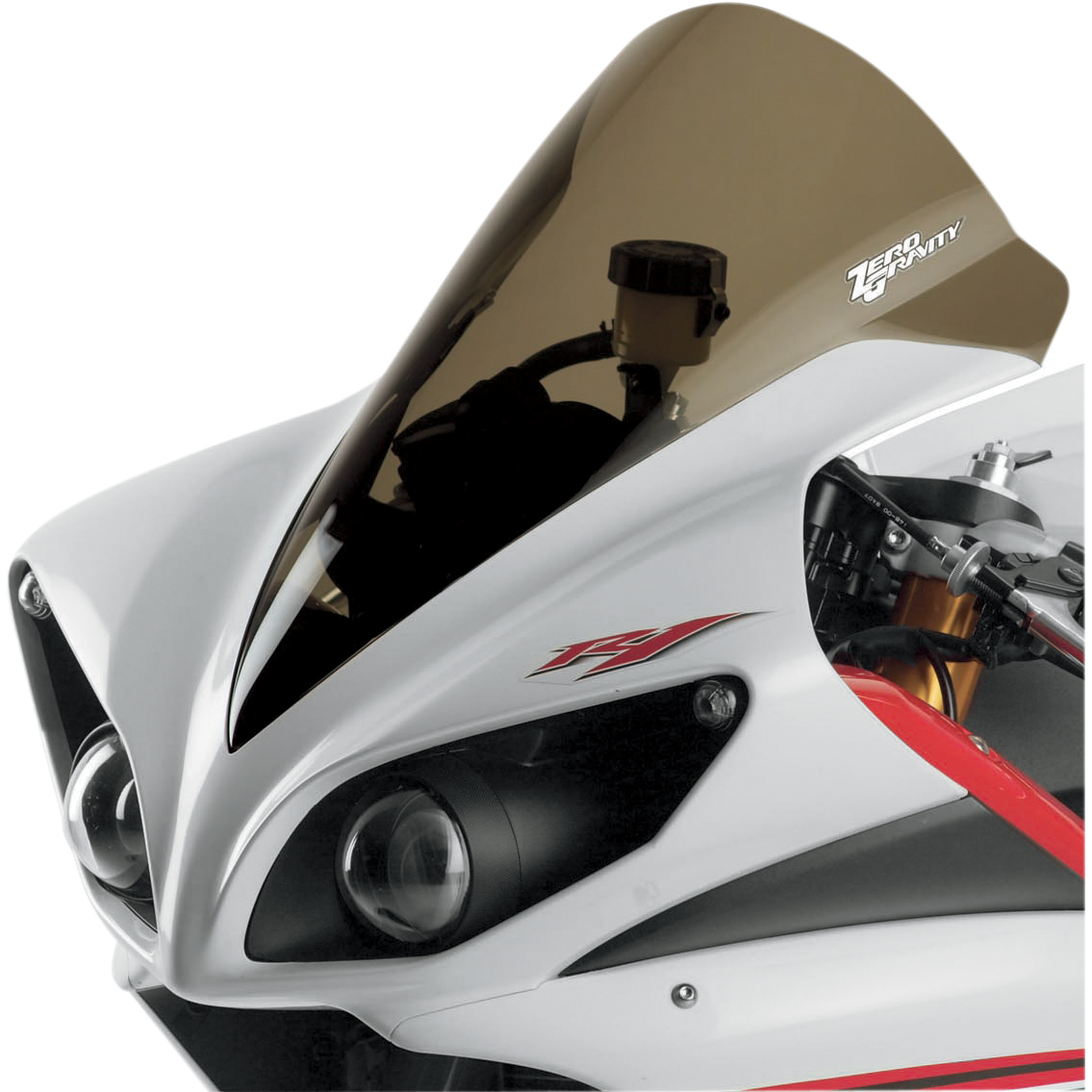ZERO GRAVITY Corsa Windscreen - Smoke - R1 '09 24-541M-02