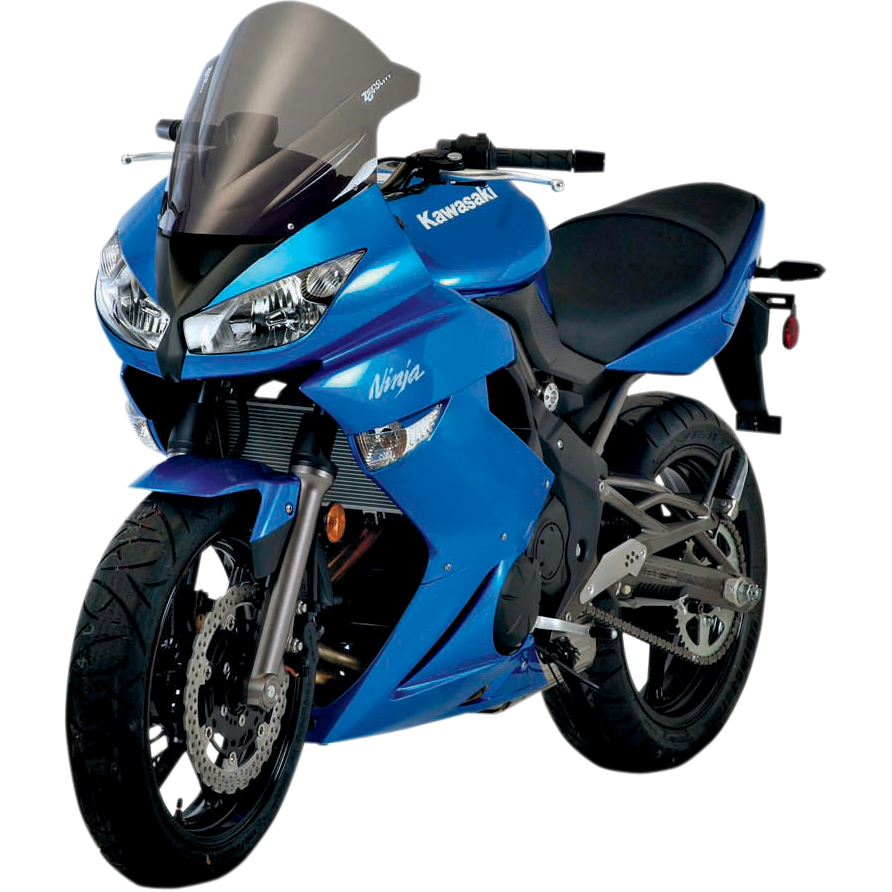 ZERO GRAVITY Double Bubble Windscreen - Smoke - 650R 16-204-02