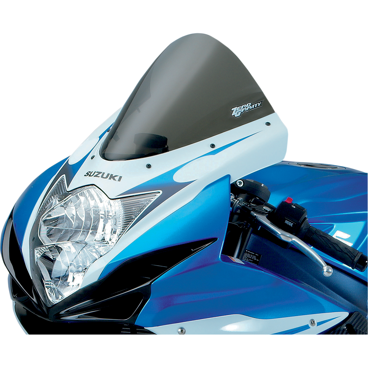 ZERO GRAVITY Corsa Windscreen - Smoke - GSX-R 600/750 24-114M-02
