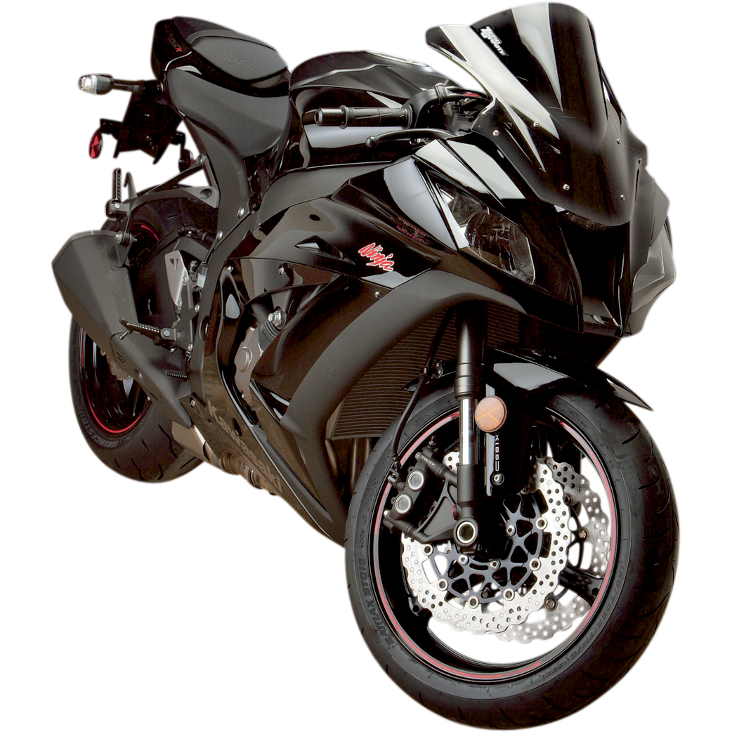 ZERO GRAVITY Double Bubble Windscreen - Clear - ZX10 16-263-01