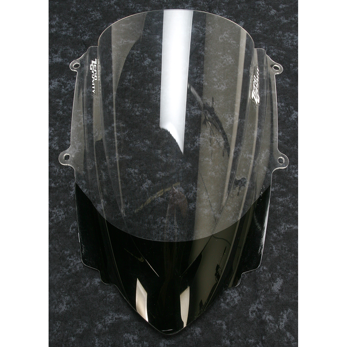 ZERO GRAVITY Double Bubble Windscreen - Clear - 675 16-914-01