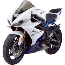 ZERO GRAVITY Double Bubble Windscreen - Smoke - 675 16-914-02