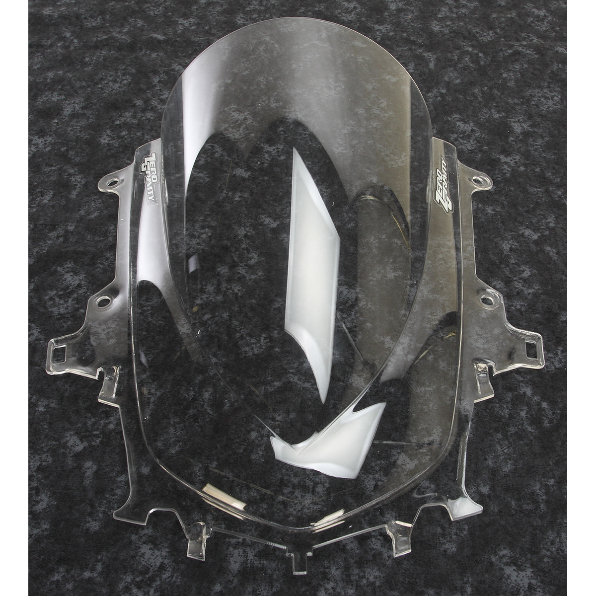 ZERO GRAVITY Double Bubble Windscreen - Clear - R1 16-542M-01