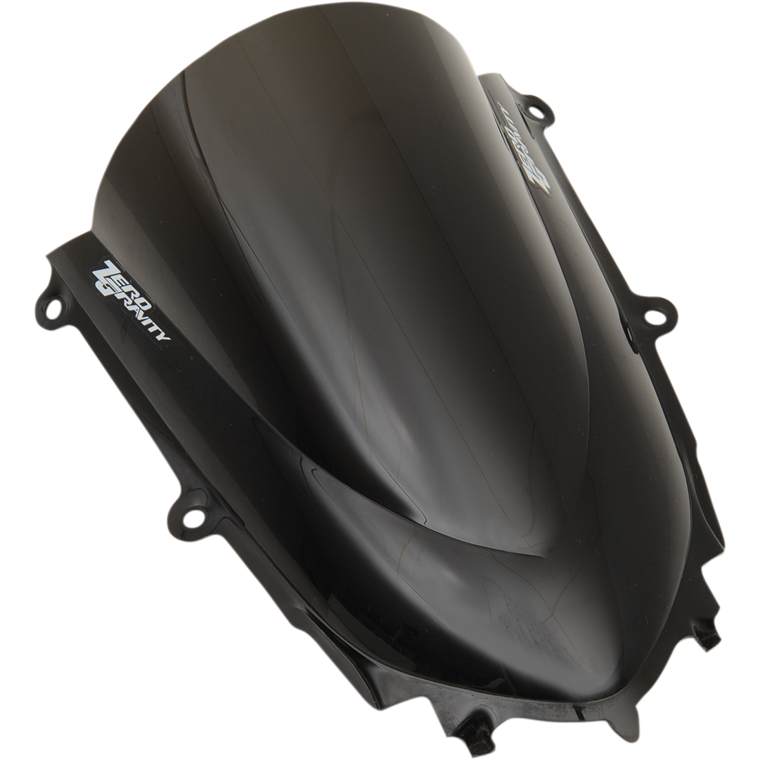 ZERO GRAVITY Double Bubble Windscreen - Dark Smoke - YZF-R6/R7/World GP 16-581-19