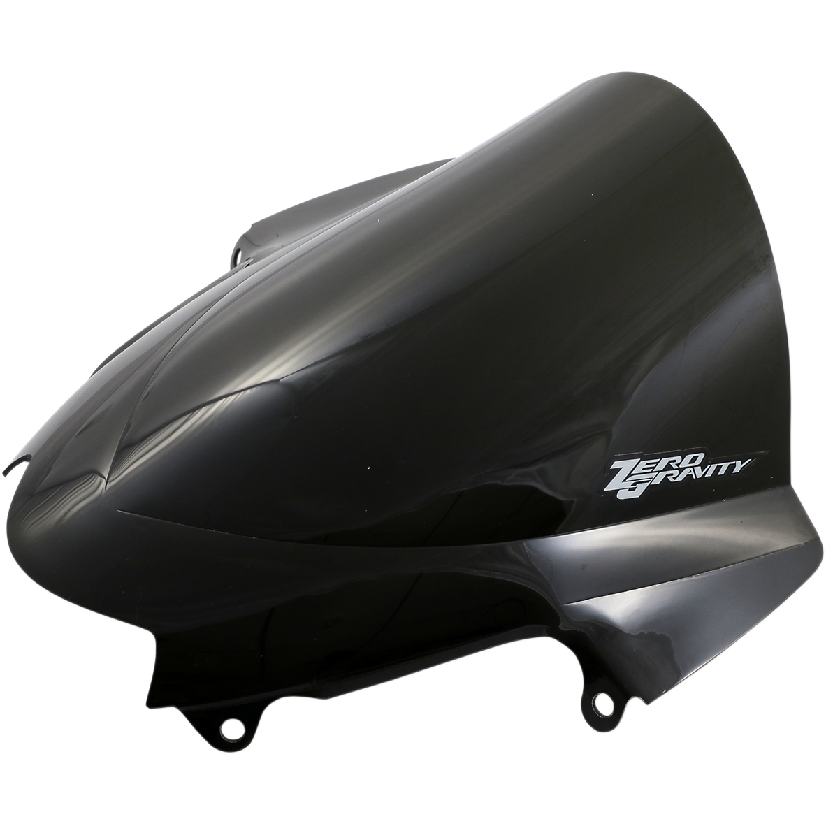 ZERO GRAVITY Double Bubble Windscreen - Dark Smoke - Bandit 1250 16-172-19