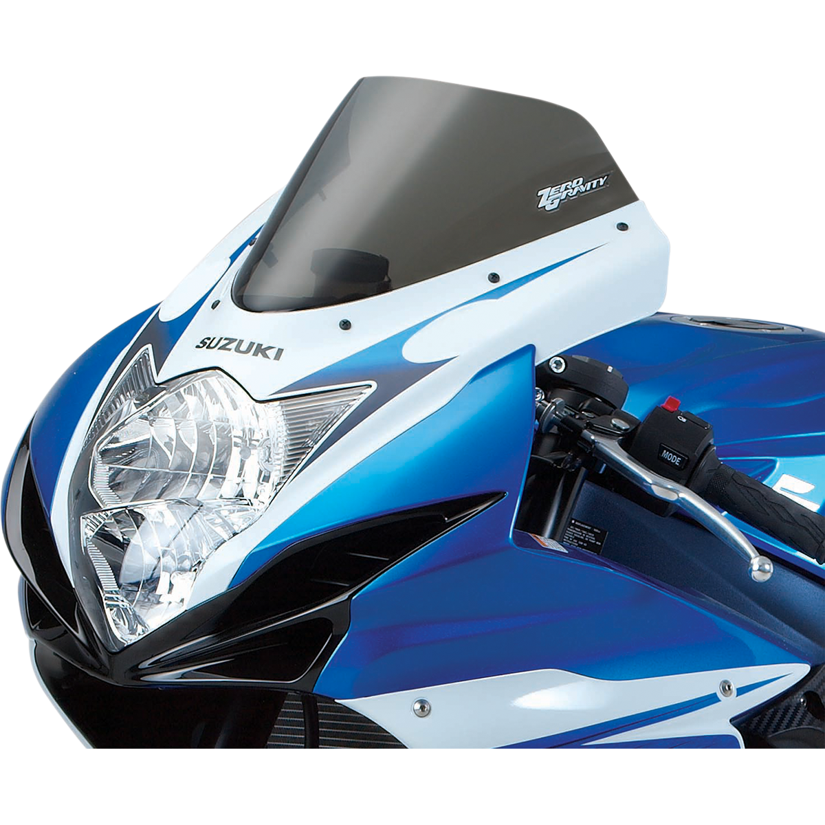 ZERO GRAVITY Marc 1 Windscreen - Smoke - GSX-R 600/750 25-114-02