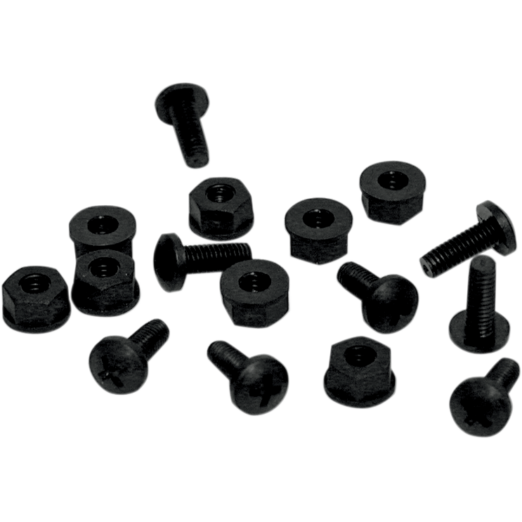 ZERO GRAVITY Nylon Windscreen Fastener Set - Black 32-120