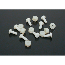 ZERO GRAVITY Nylon Windscreen Fastener Set - White 32-130