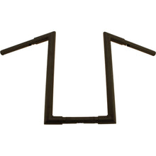 H Bar Z Bar 1 1/4" Cable 16" Rise Satin Blk