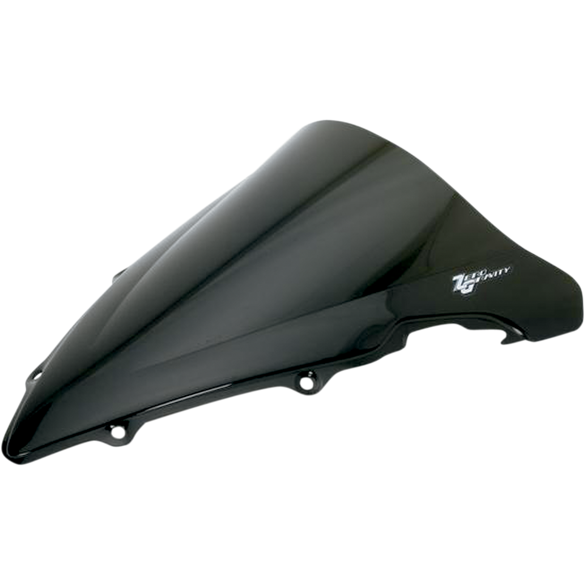 ZERO GRAVITY Double Bubble Windscreen - Dark Smoke - YZF-R6 16-578-19