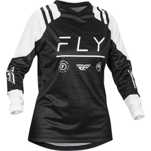 Women's F 16 Jersey Black/White Lg