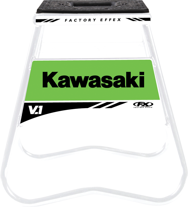 FACTORY EFFEX Bike Stand - V.1 - Kawasaki - White 24-45130