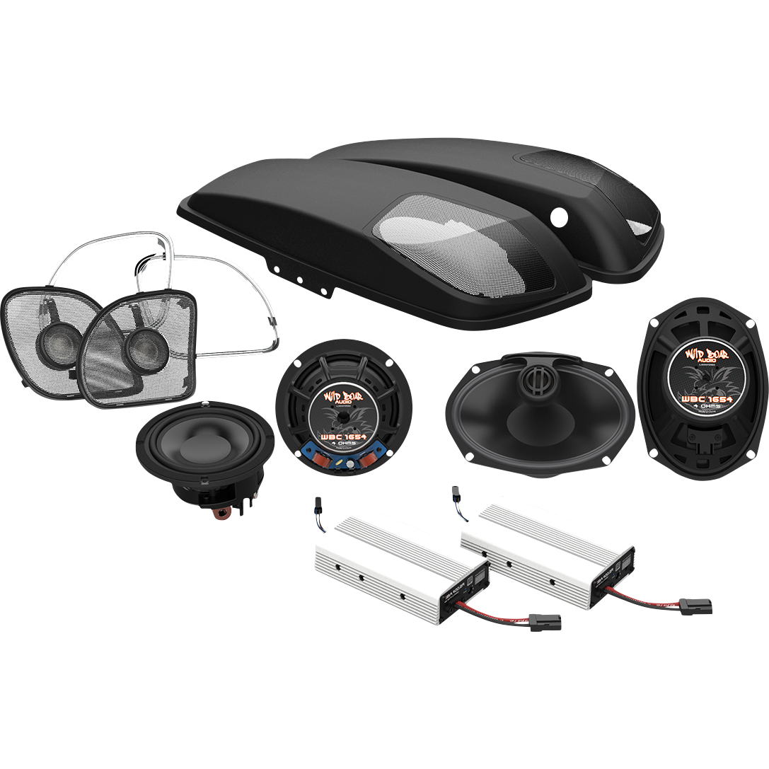 WILD BOAR AUDIO Speaker/Amplifier Lid Kit - FLTR WBA 800.4RG KIT