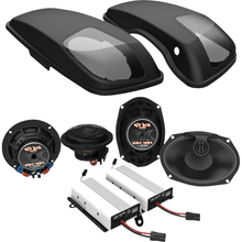 WILD BOAR AUDIO Speaker/Amplifier Lid Kit - FLHT WBA 800.4SG KIT