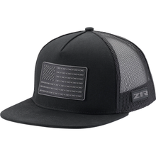 Z1R Flag Patch Snapback Hat - Black 2501-4023