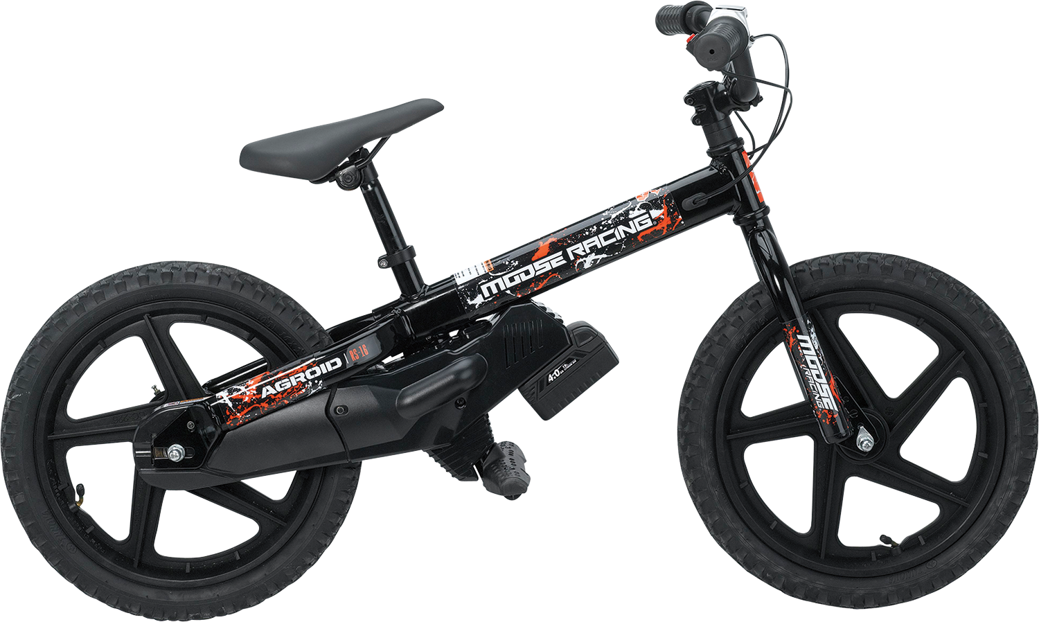 MOOSE OFFROAD RS-16 E-Bike Graphic Kit - Agroid - Orange X01-O9101O