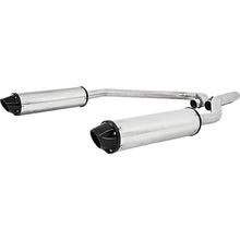 Dual Slip On System W/ Performance Muffler Blk Tip