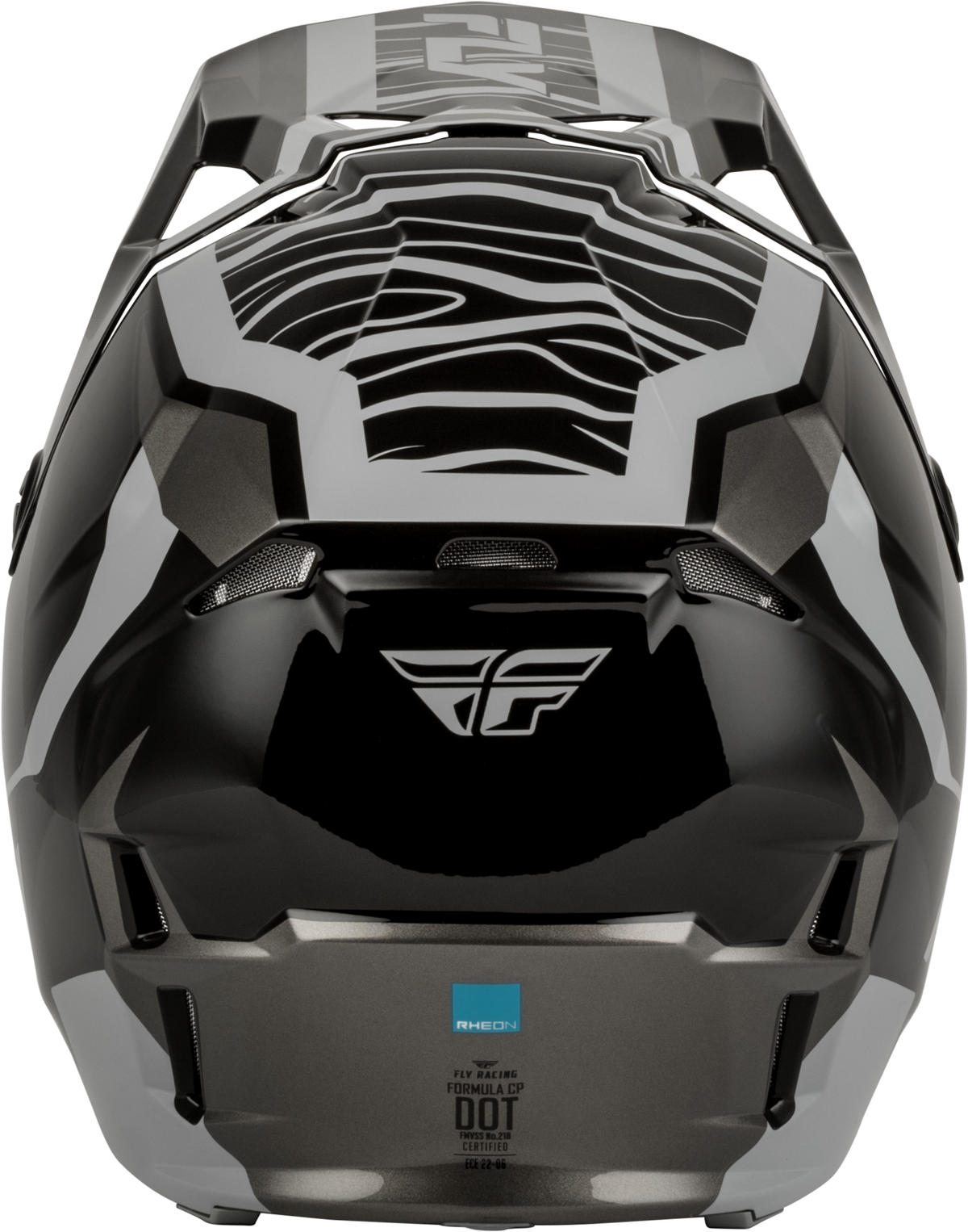 Youth Formula Cp Charge Helmet Black/Grey/Light Grey Yl