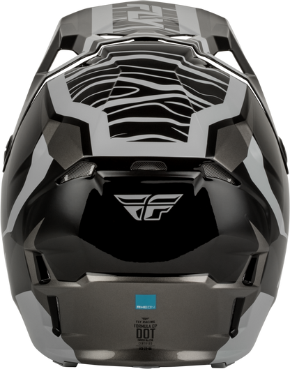 Youth Formula Cp Charge Helmet Black/Grey/Light Grey Yl