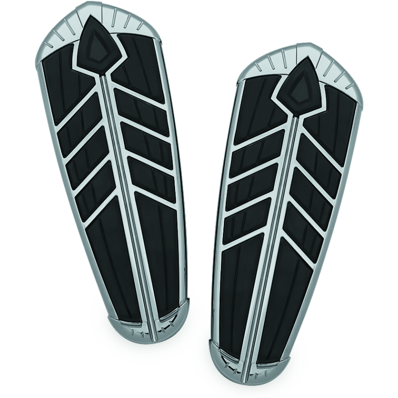 Kuryakyn Spear Driver Floorboard Inserts Indian Chrome