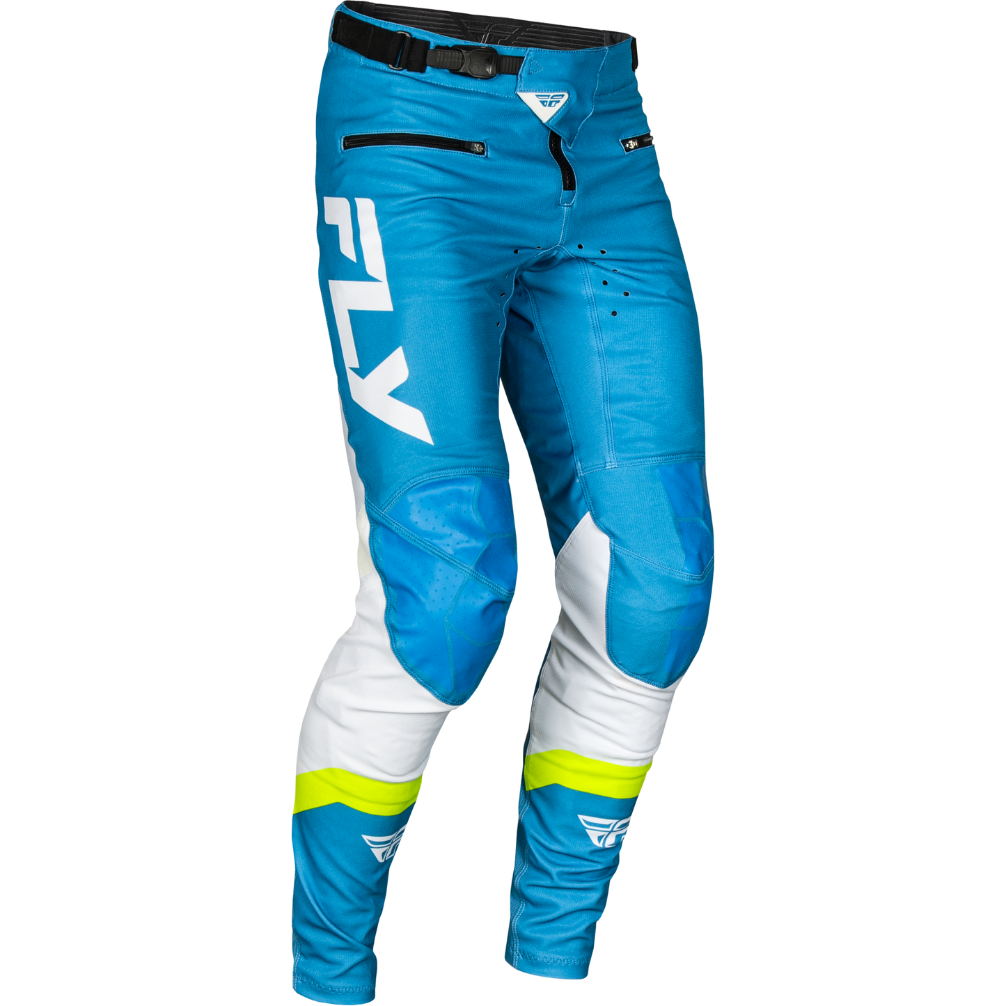 Rayce Bicycle Pants Blue/White/Lime Green Sz 30
